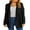 Black, variant on Yesfashion Womens Long Sleeve Open Front Oversized Cardigans Casual Chunky Knit Sweater Outwear Coats