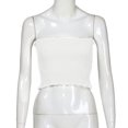 thumbnail image 4 of Blusa sin tirantes sin mangas con cuello en V sin mangas, sin mangas, sin mangas, sin mangas Abanopi Tops de mujer, 4 of 6