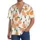 thumbnail image 1 of Fotbe Peaches Camisa Estampada de Manga Corta para Hombre, Casual de Verano, Estilo Playero, Sin Arrugas-Large, 1 of 5