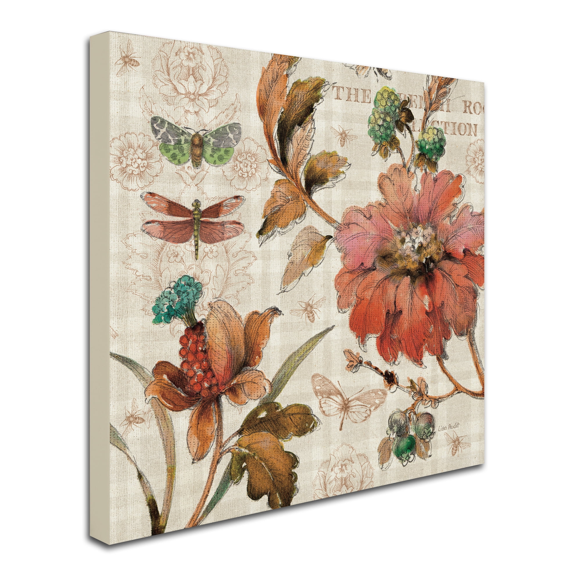 Trademark Fine Art "French Country V" Canvas Art by Lisa Audit