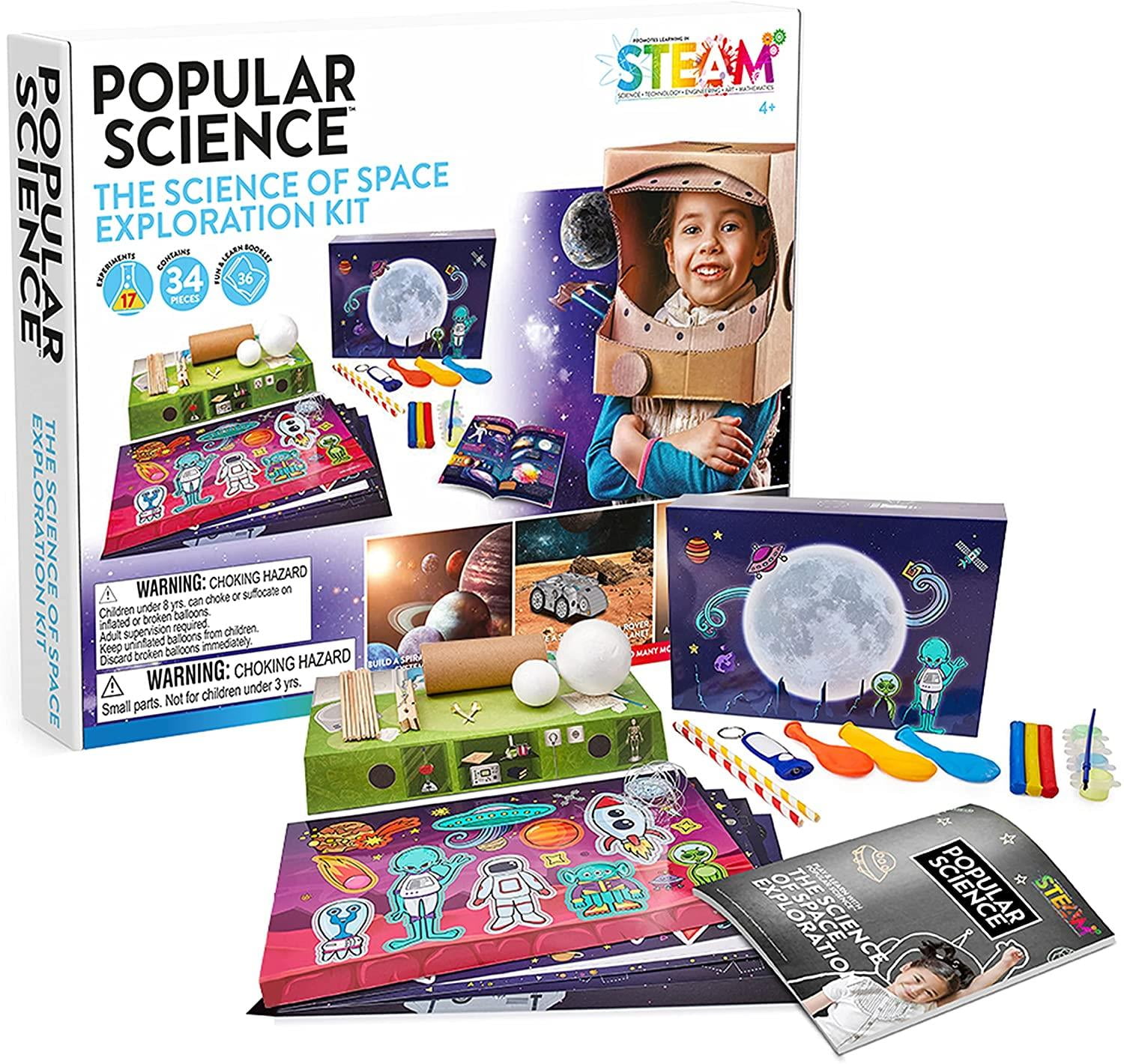 Popular Science Space Exploration Kit Educational Interactive Kids