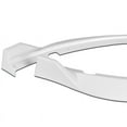 thumbnail image 4 of For 2016-2018 Kia Optima LX EX STP-Style Painted White Front Bumper Spoiler Lip, 4 of 5