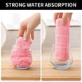 thumbnail image 6 of Pure Cotton Terry Kitchen Towels, Checkered Designed, Soft and Super Absorbent Dish Towels Kitchen Towels Pink 28*13 In, 6 of 6