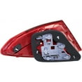 thumbnail image 2 of For Mercedes-Benz C230 2008 2009 Tail Light Assembly Passenger Side | Clear and Red Lens | Replacement For MB2801129 | 2049068402, 2 of 7