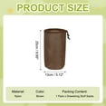 thumbnail image 2 of Uxcell Stuff Sack, Nylon Waterproof Storage Sacks Portable Drawstring Dry Stuff Bag Gear Organization with Toggle, 5x10Inch Fit for Backpacking Camping Traveling Hiking(Brown), 2 of 7