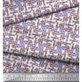 thumbnail image 3 of Soimoi Cotton Cambric Fabric Square Geometric Print Sewing Fabric Yard 42 Inch Wide, 3 of 3
