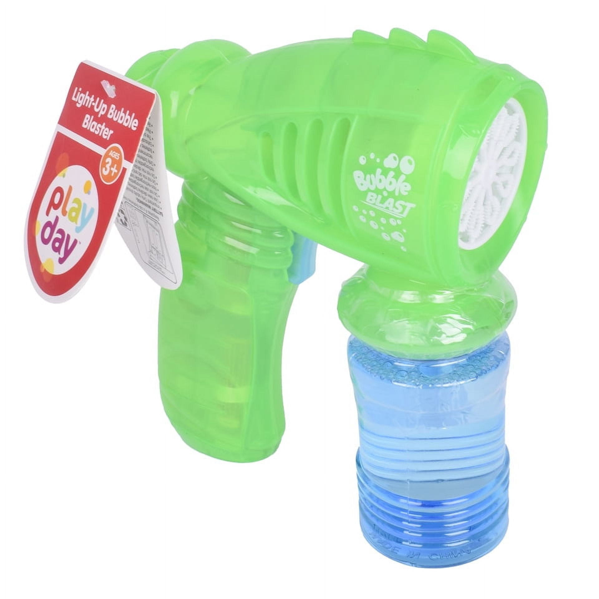 Play Day Light up Bubble Blaster  Green, Children Ages 3+  (图5)