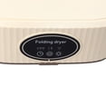 thumbnail image 3 of YAHHU Portable Clothes Dryer Foldable Quiet Operation Fast Drying Machine 220V (11.8 inches / 30 cm, Creamy White), 3 of 9