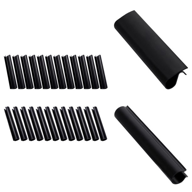 24 Pack Winter Pool Cover Clips for Above Ground Pools 2 Shapes Pool