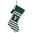 thumbnail image 2 of 26 Large Letters Christmas Red Socks Candy Boots Holiday Gift Bags Red Striped Christmas Stockings Christmas Tree Decoration Socks Decoration Bags 1PC, 2 of 3