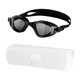 thumbnail image 1 of Gafas de natación, visión clara, gafas de natación de moda antivaho, de natación para deportes acuáticos, surf, playa y exteriores. negro, 1 of 8