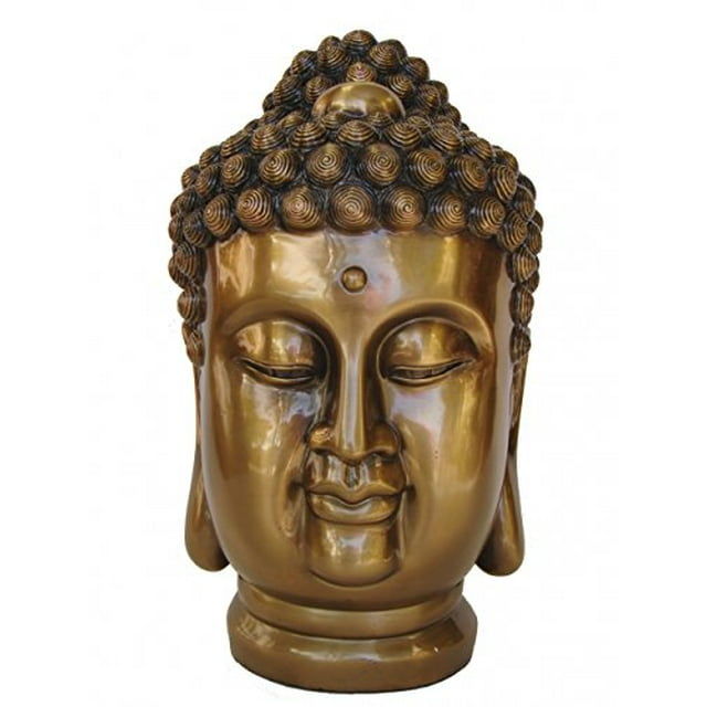 Feng Shui Import LLC 4576 Meditation Buddha Head Figurine