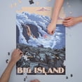 thumbnail image 3 of Hawaii, Big Island, Lava Flow Scene (1000 Piece Puzzle, Size 19x27, Challenging Jigsaw Puzzle for Adults and Family, Made in USA), 3 of 4