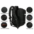 LHI Tactical Backpack for Men and Women 45L Large Rucksack for School