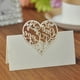 thumbnail image 3 of 50x Tarjetas De Nombre De De Amor Blancas Para Decoración De De, 3 of 4