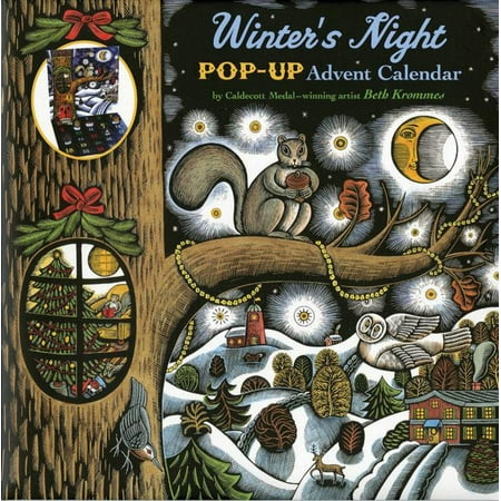 Winter's Night Pop-Up Advent Calendar (Other) - Walmart.com