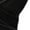 Black, variant on Women'S Satin Blouse Wrap V Neck Sleeveless Tie Side Summer Elegant Crop Tops Purple M