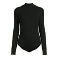 thumbnail image 5 of Self Esteem Juniors Ribbed Mock Neck Bodysuit, 5 of 5