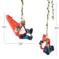 thumbnail image 4 of WONDHOME Figura Colgante de Gnomo Trepador Impermeable para Jardín, 4 of 8