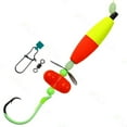 thumbnail image 2 of Yimiti Bank Fishing Catfish Rigs Float Rattler Beads Rig With Snaps 6/0 8/0 10/0 Hooks,Red Yellow 6/0, 2 of 9