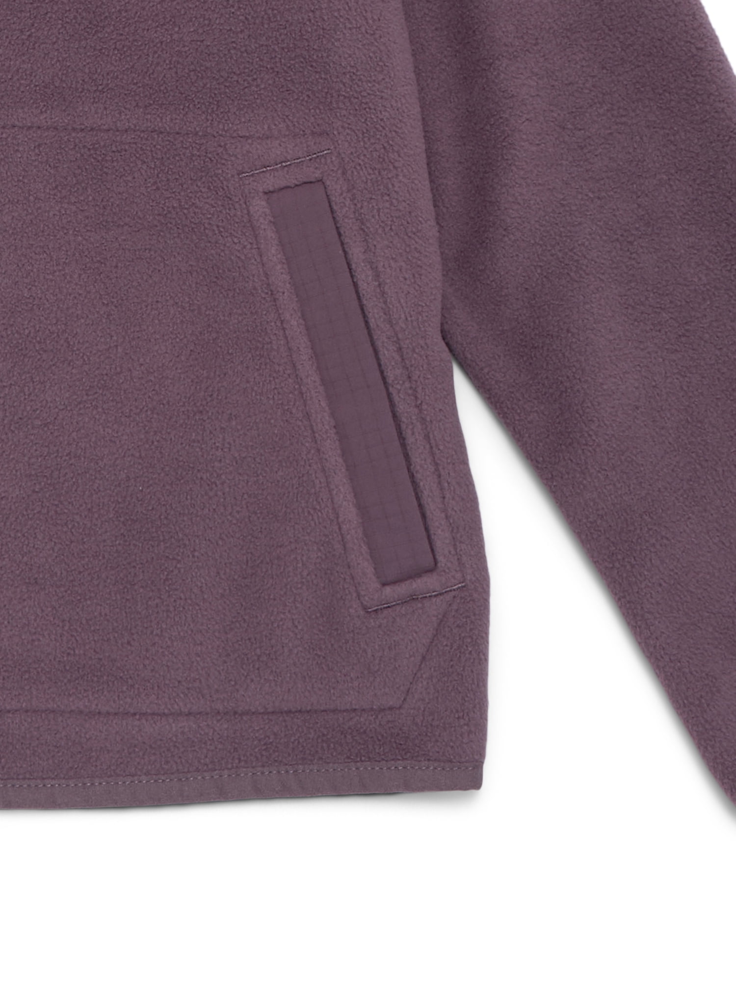Athletic Works Boys Half Zip Microfleece Pullover, Sizes 4-18 & Husky