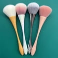 thumbnail image 3 of 4PCS Large Fluffy Powder Makeup Brushes with Soft Synthetic Bristles, Professional Bronzer & Foundation Blending Brush Set for Loose Powder & Mineral Makeup, Daily Makeup & Travel Use, 3 of 4
