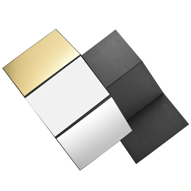 Reflector 3-in-1 Multi-functional Photography Reflector Cardboard Foldable Photography Reflector Diffuser Board