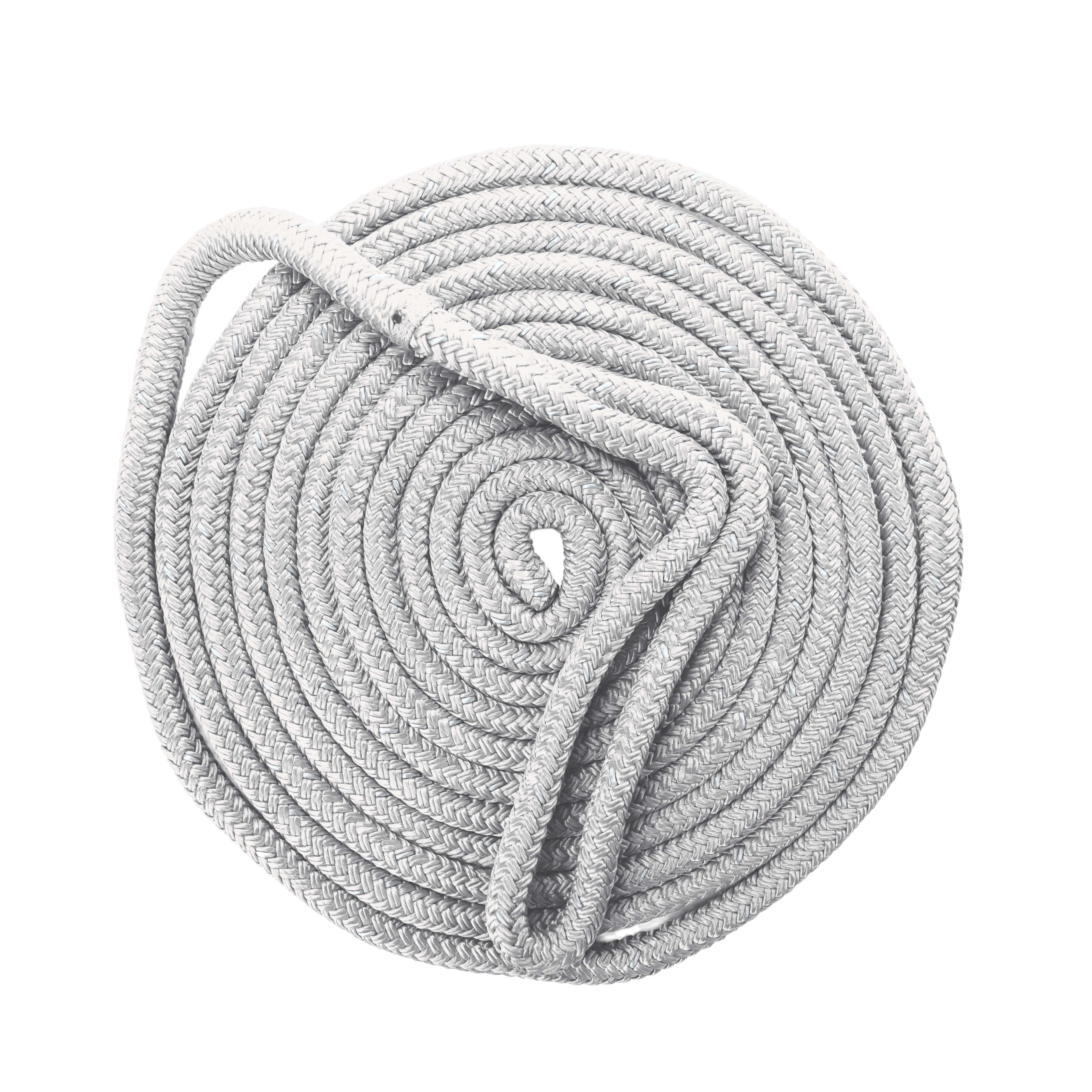 Ozark Trail 2-Pack 1/2-inch x 20-foot Nylon Boat Dock Lines, White