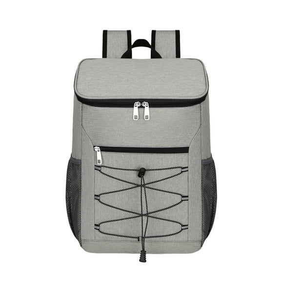 Mochila con aislamiento Zulema Mochila ligera multifuncional Gran capacidad Gris Bolsas hieleras