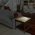 thumbnail image 6 of Brown Alabama Crimson Tide 25-Layer StadiumView Lighted End Table, 6 of 6