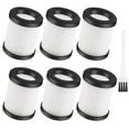 thumbnail image 1 of 6 Packs High-Density  HEPA Filters For  XL-618  XL-618A PRO  X8  M8-PRO Cordless Vacuum Cleaner Part, 1 of 6