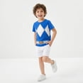 thumbnail image 6 of Power Rangers Blue Ranger Short Sleeve T-Shirt (Boys), Sizes 4-8, 6 of 6