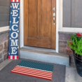 thumbnail image 7 of Ranliy 4Th of July Floor Mat Rug, Non-Slip Front Door Rug with American Flag Design, Crystal Velvet Indoor/Outdoor Decor for Independence Day, Porch, Bathroom, Memorial Day Veteran Day, 7 of 7