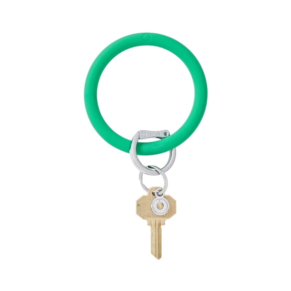 Oventure, The Original Bracelet Keychain, Silicone Big O Key Ring - Shamrock
