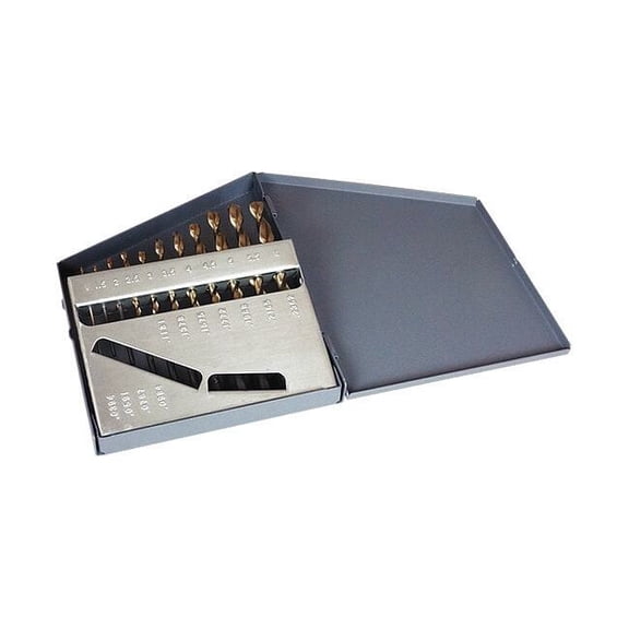 Cle-Line Mechanics Drill Set,11pc,HSS C18626