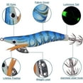 thumbnail image 6 of OROOTL Glow Squid Jigs Saltwater Fishing Lures 10pcs Shrimp Prawn Lures Luminous for Cuttlefish Octopus Fishing Lures Kit, 6 of 6