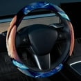 thumbnail image 2 of Starry Shark 14.5 Inch Printing PVC Leather Auto Accessories Car Wheel Cover Steering Wheel Covers Car Wheel Covers, 2 of 6