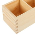 thumbnail image 3 of VERDANVERSE 1Set Office Desktop Organizer in Pine Wood with a Rectangular Design and Khaki for Modern Offices, 3 of 8
