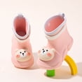 thumbnail image 4 of Toddler Rain Boots for Boys Waterproof Kids 3D BEAR EVA Boots, 4 of 5