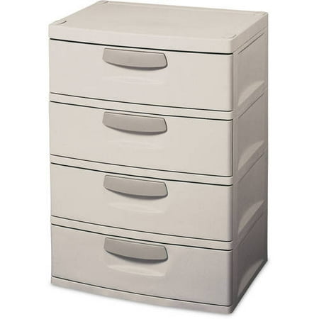 Sterilite 4-Drawer Cabinet