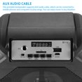 thumbnail image 5 of Nueva Máquina De Karaoke Altavoz Portátil Al Aire Libre Altavoz Bluetooth Altavoz De Luz Led seitruly EL013085-00, 5 of 5