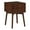 Espresso, variant on Furniture of America Alto Mid-Century Wood 2-Drawer Side Table in Light Oak