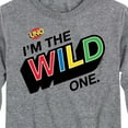 thumbnail image 3 of UNO - I'm The Wild One - Toddler And Youth Long Sleeve Graphic T-Shirt, 3 of 5