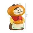 thumbnail image 6 of AURORA TRADE Resin Ornament Realistic Home Decor Japan Style Groceries Cartoon Bread Baking Cats Figurine Model for Coffee Shop, 6 of 8
