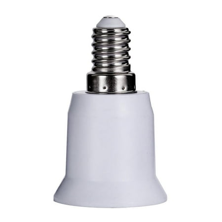 

10pcs E14 to E27 Base Screw Light Lamp Bulb Holder Adapter Socket Converter