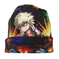 thumbnail image 6 of My Hero Academia Katsuki Bakugo Slouchy Hat For Men Women Teen Unisex Winter Hat Elastic Knitted Beanie Hats, 6 of 8