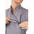 thumbnail image 5 of Chef Works Women's Springfield Chef Coat, Grey Chef Jacket with Cool Vent Side Panels, XL, 5 of 8