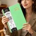thumbnail image 7 of 2026 Monthly Budget Planner Book With Expense Tracking And Bill Organizer For Personal Finance Management - Green, 7 of 7