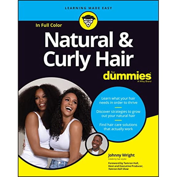 Pre-Owned Natural & Curly Hair for Dummies (Paperback) 1119843383 9781119843382