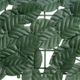 thumbnail image 3 of vidaXL Balcony Screen with Dark Green Leaves 500x150 cm, 3 of 3